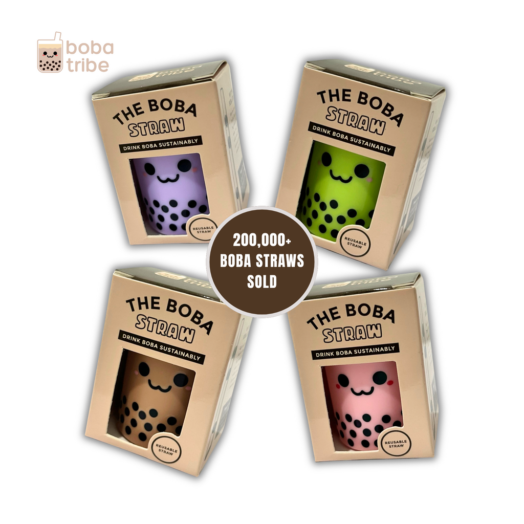 Boba Straw Keyring Set