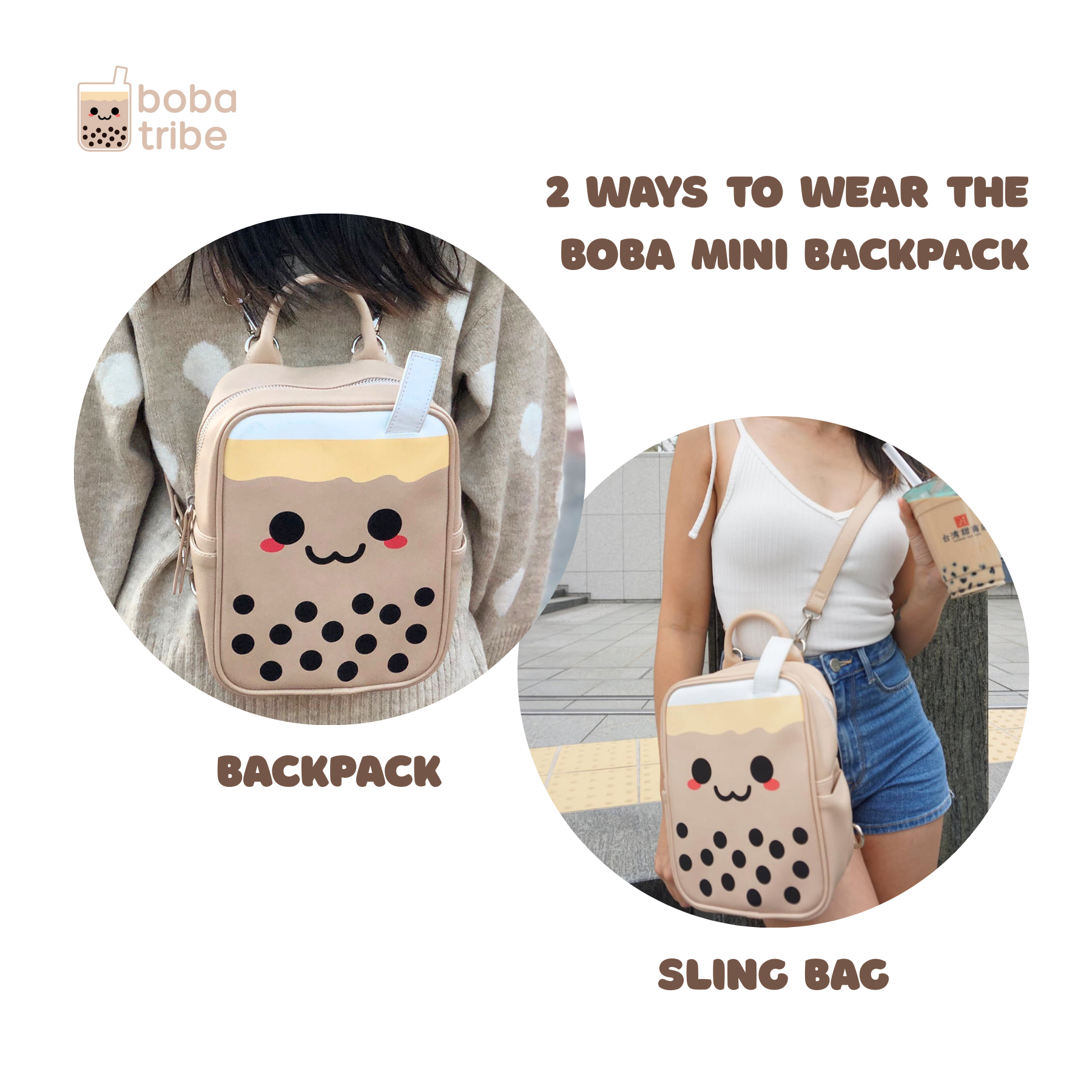 Boba Mini Backpack - LIMITED
