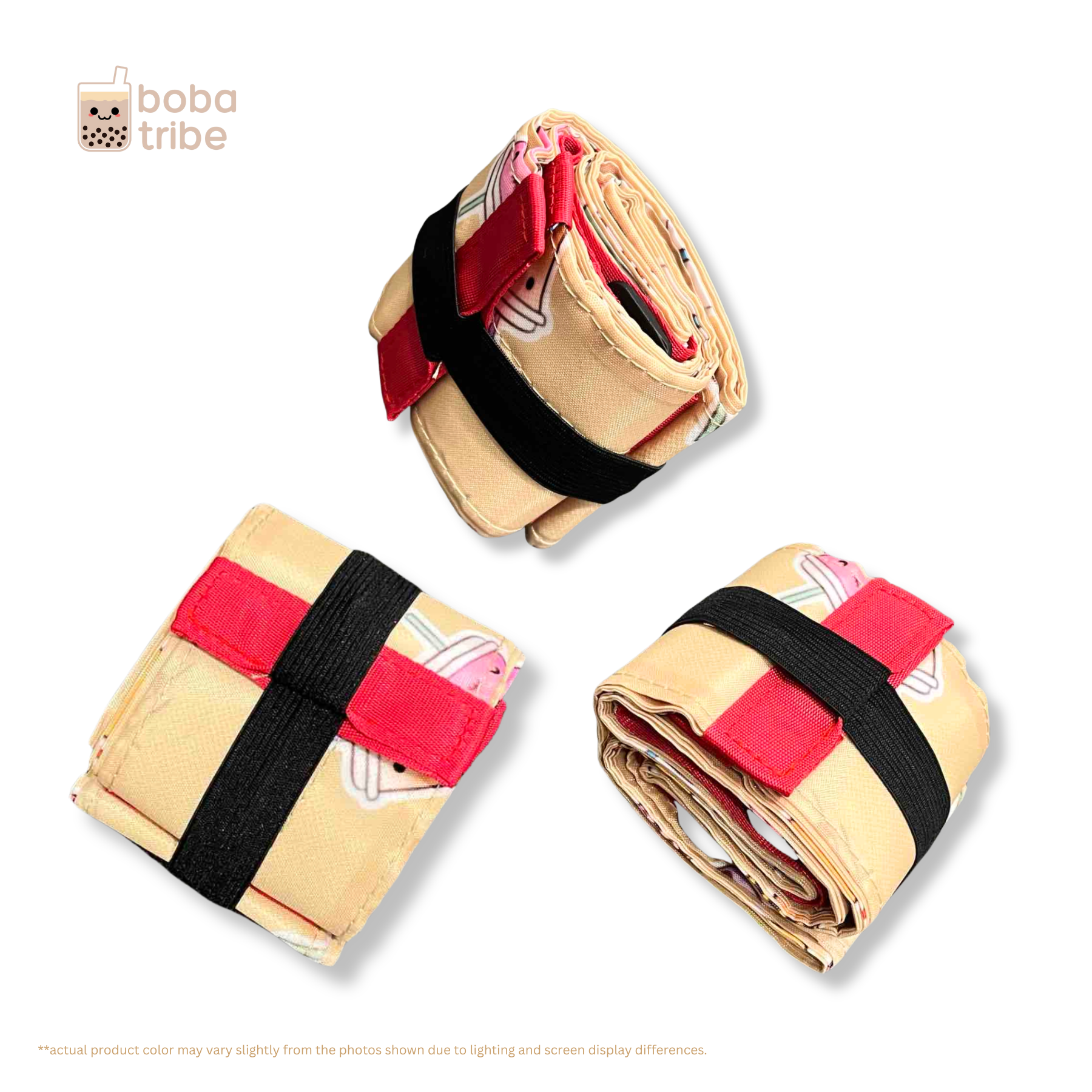 BobaTote - a foldable reusable bag for shopping & boba runs